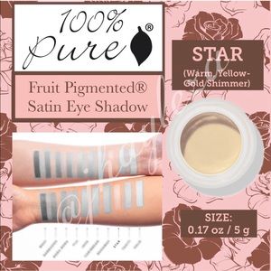 100% PURE: Satin Eye Shadow - Star